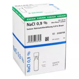 KOCHSALZLÖSUNG %0,9 Miniplasco bağlantısı, 20X20 ml