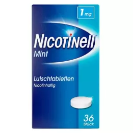 NICOTINELL Pastiller 1 mg Nane, 36 adet