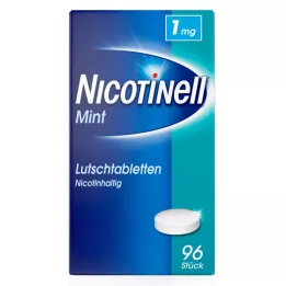 NICOTINELL Pastiller 1 mg Nane, 96 adet