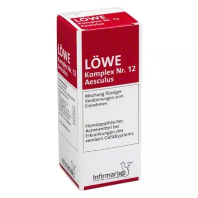 LÖWE KOMPLEX No.12 Aesculus damlası, 50 ml LÖWE KOMPLEX No.12 Aesculus damlası, 50 ml