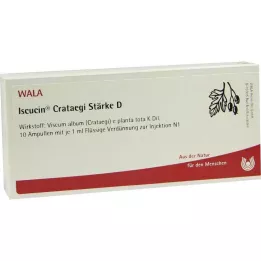 ISCUCIN crataegi Strength D Ampuller, 10X1 ml