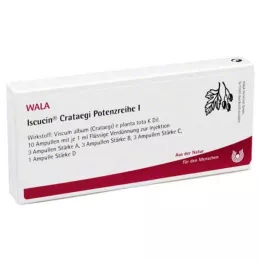 ISCUCIN crataegi potency serisi I ampuller, 10X1 ml