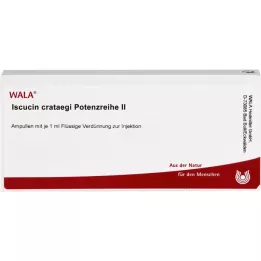 ISCUCIN crataegi potency serisi II ampuller, 10X1 ml