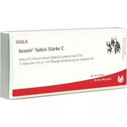 ISCUCIN salicis Güç C Ampulleri, 10X1 ml