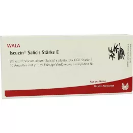 ISCUCIN salicis Güç E Ampulleri, 10X1 ml