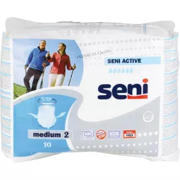 SENI Aktif idrar kaçırma külotu bir kez M, 10 parça
