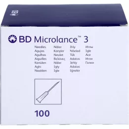 BD MICROLANCE Kanül 26 G 3/8 0,45x10 mm, 100 adet