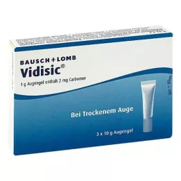 VIDISIC Göz jeli, 3X10 gr