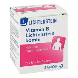 VITAMIN B LICHTENSTEIN Kombi Drajeler, 100 adet