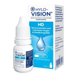 HYLO-VISION HD Göz damlası, 15 ml