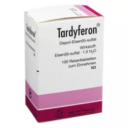 TARDYFERON Sürekli salımlı tabletler, 100 adet