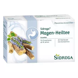 SIDROGA Mide İyileştirici Çay Filtre Poşetleri, 20X2,25 g