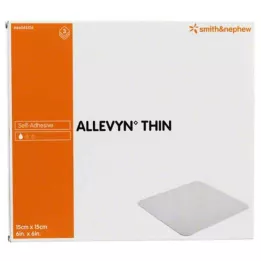 ALLEVYN İnce 15x15 cm ince yara örtüsü, 3 adet