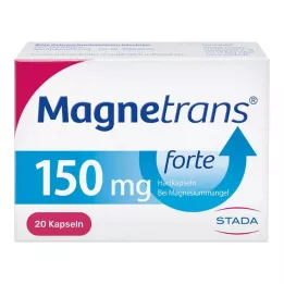 MAGNETRANS forte 150 mg sert kapsül, 20 adet