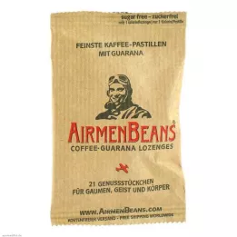AIRMENBEANS guarana ile en iyi kahve pastilleri, 21 adet