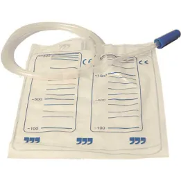 Steril olmayan idrar torbası 1500 ml, 10 adet