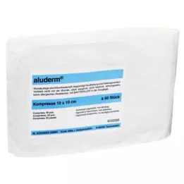 ALUDERM Kompres 10x10 cm, 50 adet