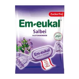 EM-EUKAL Adaçayı şekeri şekersiz, 75 gr