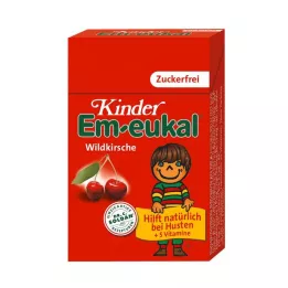 EM-EUKAL Kinder Bonbons şekersiz Cep Kutusu, 40 gr