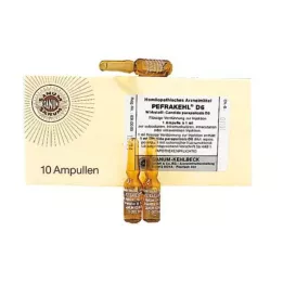 PEFRAKEHL Ampuller D 6, 10X1 ml