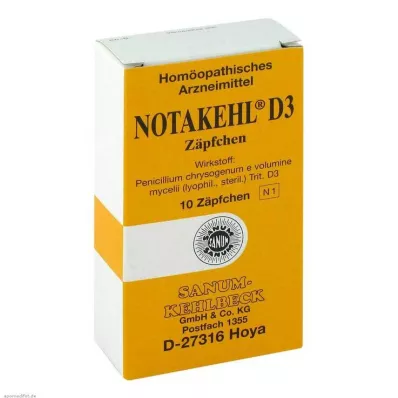 NOTAKEHL D 3 Fitil, 10 adet