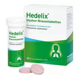 HEDELIX Öksürük efervesan tabletleri, 20 adet