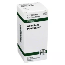 ACONITUM PENTARKAN Tabletler, 200 adet
