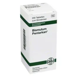 BISMUTUM PENTARKAN Tabletler, 200 adet