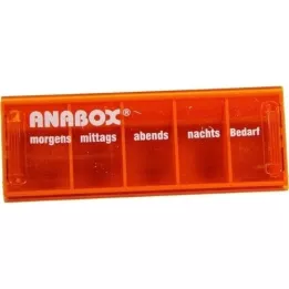 ANABOX Günlük kutu turuncu, 1 adet