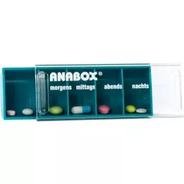 ANABOX Günlük kutu turkuaz, 1 adet