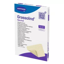 GRASSOLIND Merhem kompresleri 7,5x10 cm steril, 10 adet
