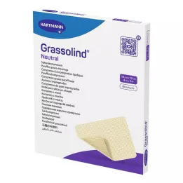 GRASSOLIND Merhem 10x10 cm steril kompres, 10 adet