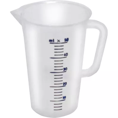 MESSBECHER 50 ml, 1 adet