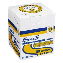 Erena steril gazlı bez kompresi 5x5cm, 25x2 adet