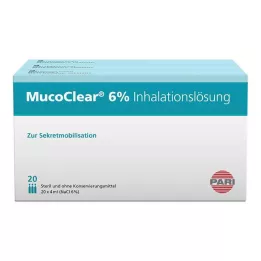 MUCOCLEAR %6 NaCl inhalasyon solüsyonu, 60X4 ml