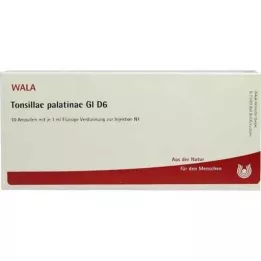 TONSILLAE palatinae GL D 6 ampul, 10X1 ml