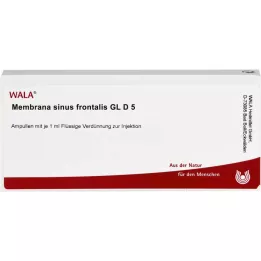 MEMBRANA sinüs frontalis GL D 5 ampul, 10X1 ml