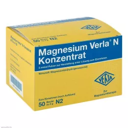 MAGNESIUM VERLA Oral uygulamaya yönelik N konsantre tozu, 50 adet