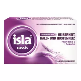ISLA CASSIS Pastiller, 60 adet