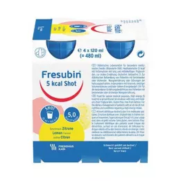 FRESUBIN 5 kcal SHOT Limon çözeltisi, 4X120 ml