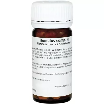 HUMULUS comp.H tabletler, 100 adet