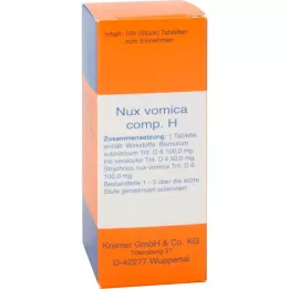 NUX VOMICA COMP.H tabletler, 100 adet