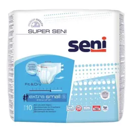 SUPER SENI İdrar kaçırma pantolonu XS beden, 10 adet