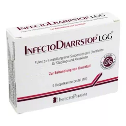 INFECTODIARRSTOP LGG Oral uygulama için süspansiyon hazırlama tozu, 6 adet