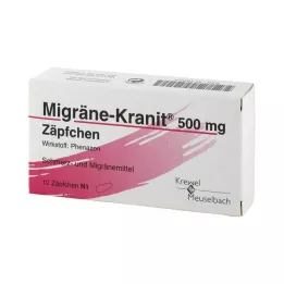 MIGRÄNE KRANIT 500 mg fitil, 10 adet