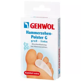 GEHWOL Polimer Jel Çekiç Ayak Parmak Pedi G sol, 1 adet