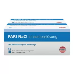 PARI NaCl inhalasyon solüsyonu ampulleri, 120X2,5 ml
