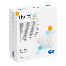 HYDROTAC konforlu köpük pansuman 8x8 cm steril, 10 adet
