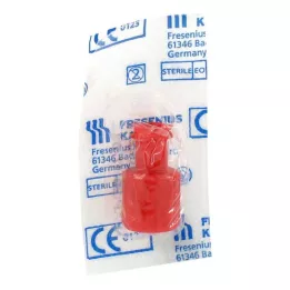KOMBISTOPFEN kırmızı Luer-Lock, 1 adet