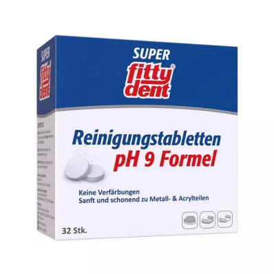 FITTYDENT Süper Temizlik Tabletleri, 32 adet FITTYDENT Süper Temizlik Tabletleri, 32 adet